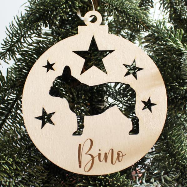 Christmas decoration - FRENCH BULLDOG - v1