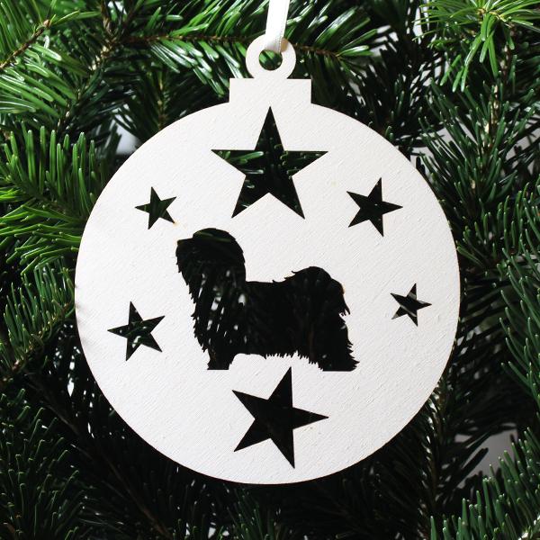 Christmas decoration - HAVANESE DOG  - v1
