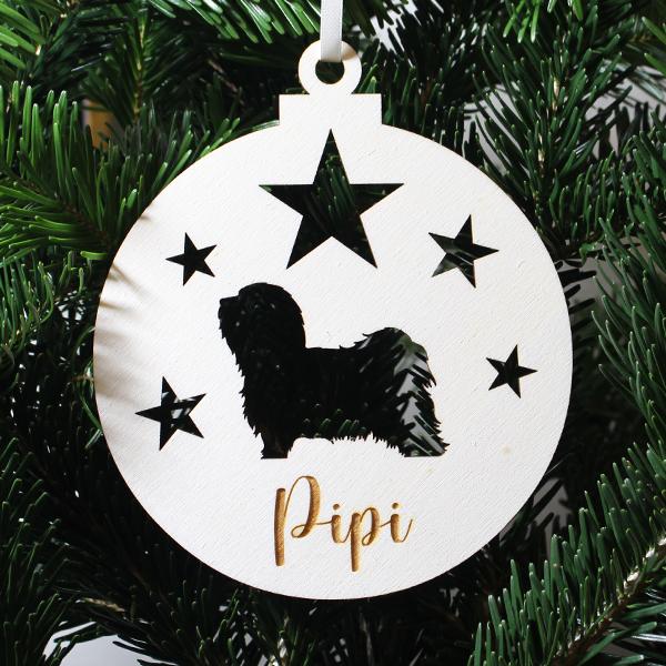 Christmas decoration - HAVANESE DOG - v1