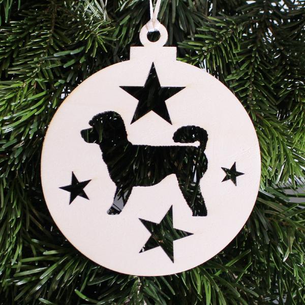 Christmas decoration - SMALL POODLE - v1