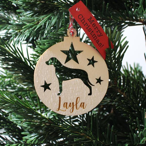 Christmas decoration - RHODESIAN RIDGEBACK - v1 -